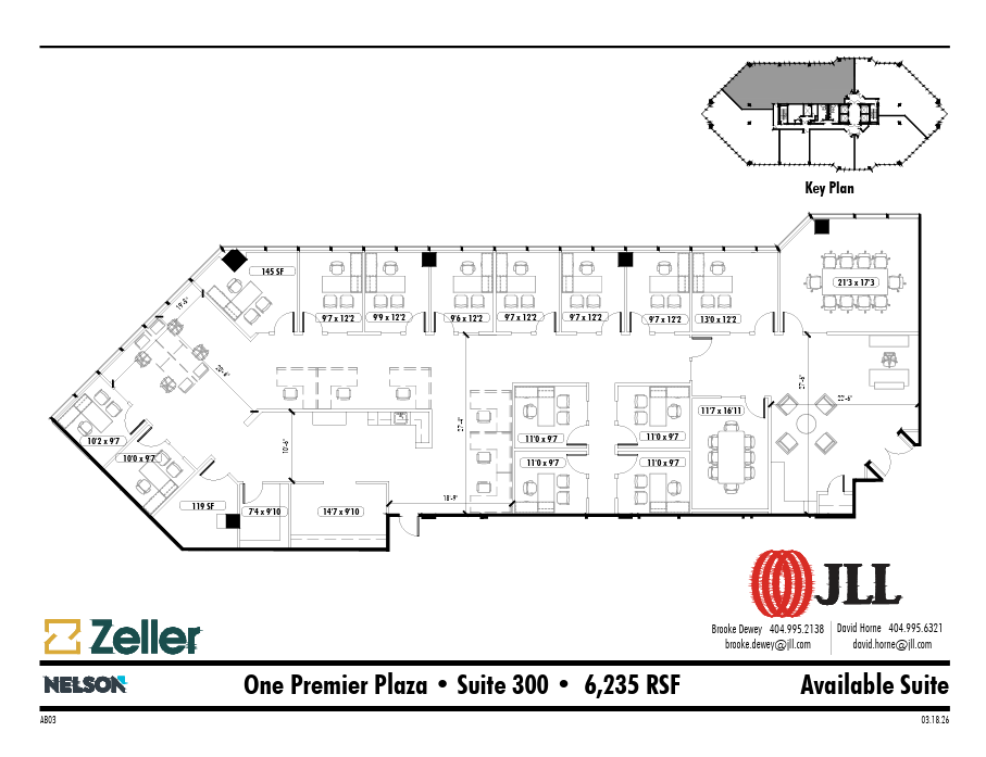 5605 Glenridge Dr NE, Atlanta, GA à louer Plan d’étage- Image 1 de 1