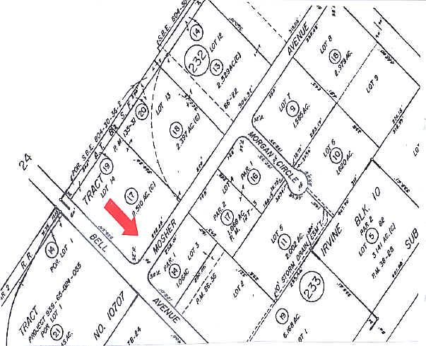 15651 Mosher Ave, Tustin, CA à louer - Plan cadastral - Image 2 de 3
