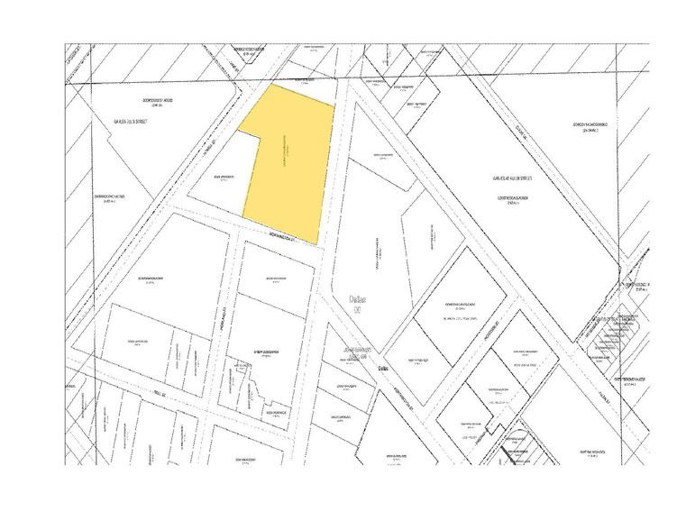 2811 McKinney Ave, Dallas, TX à louer - Plan cadastral - Image 2 de 16