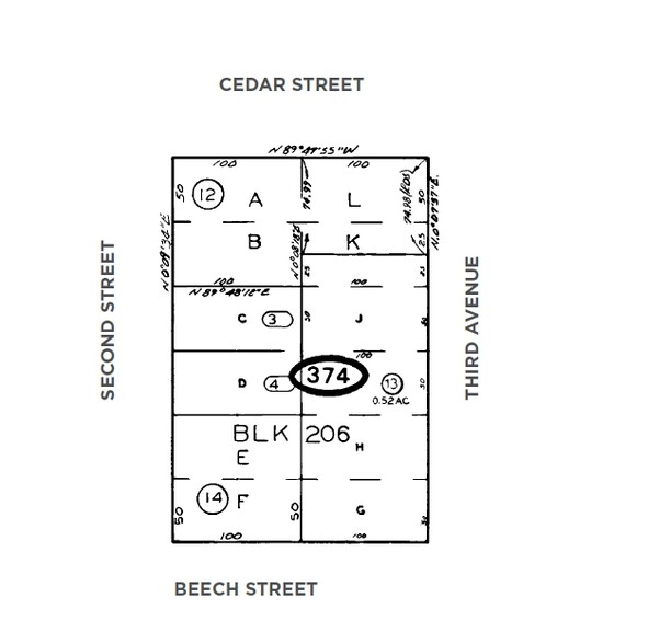 1515 2nd Ave, San Diego, CA à vendre - Plan cadastral - Image 2 de 2