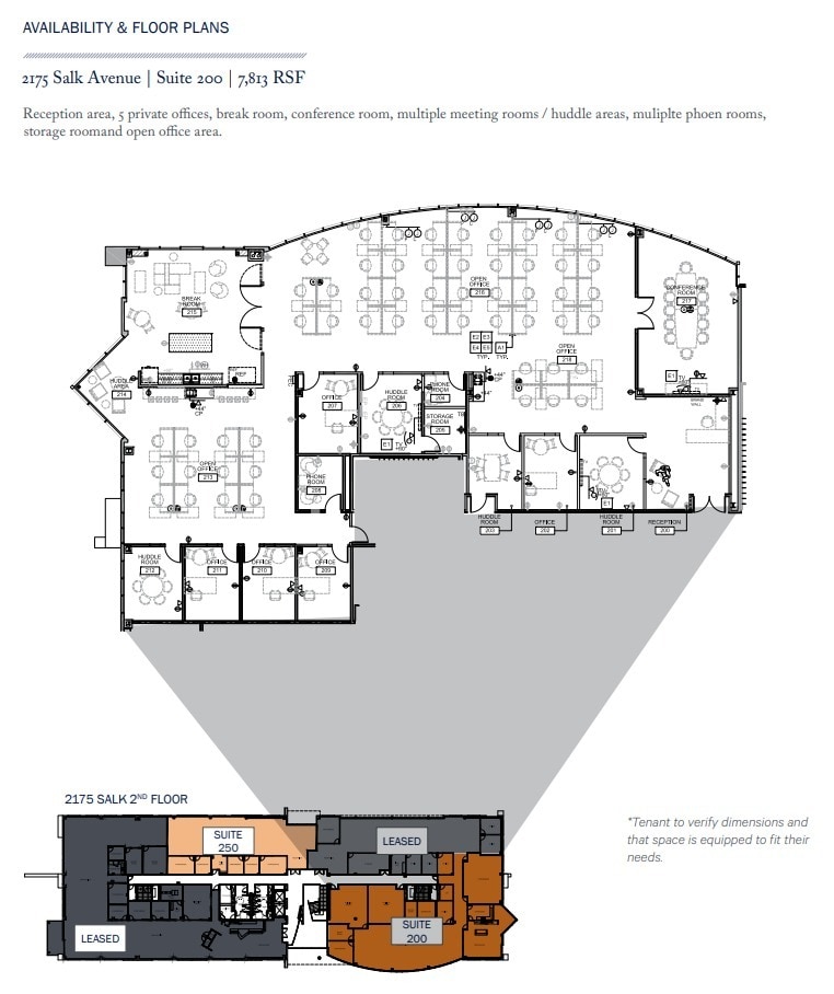 2173 Salk Ave, Carlsbad, CA for lease Floor Plan- Image 1 of 1