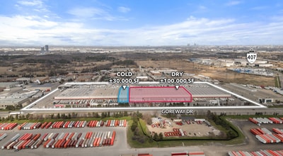 8495 Goreway Dr, Brampton, ON for lease Aerial- Image 1 of 1