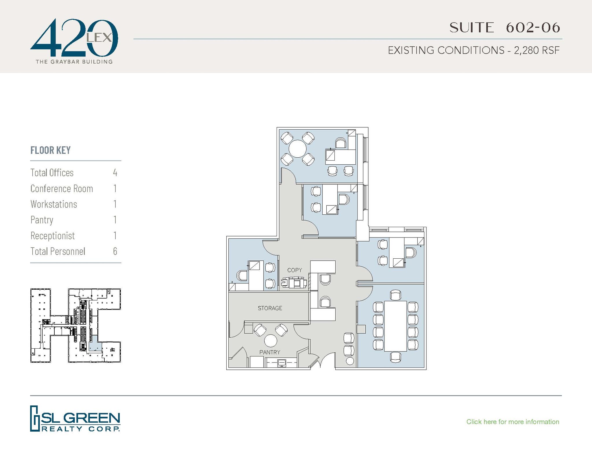 420 Lexington Ave, New York, NY à louer Plan d’étage- Image 1 de 1