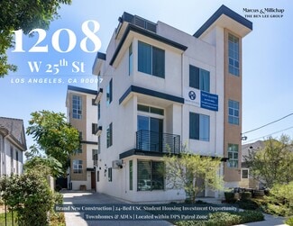 More details for 1208 W 25th St, Los Angeles, CA - Multifamily for Sale