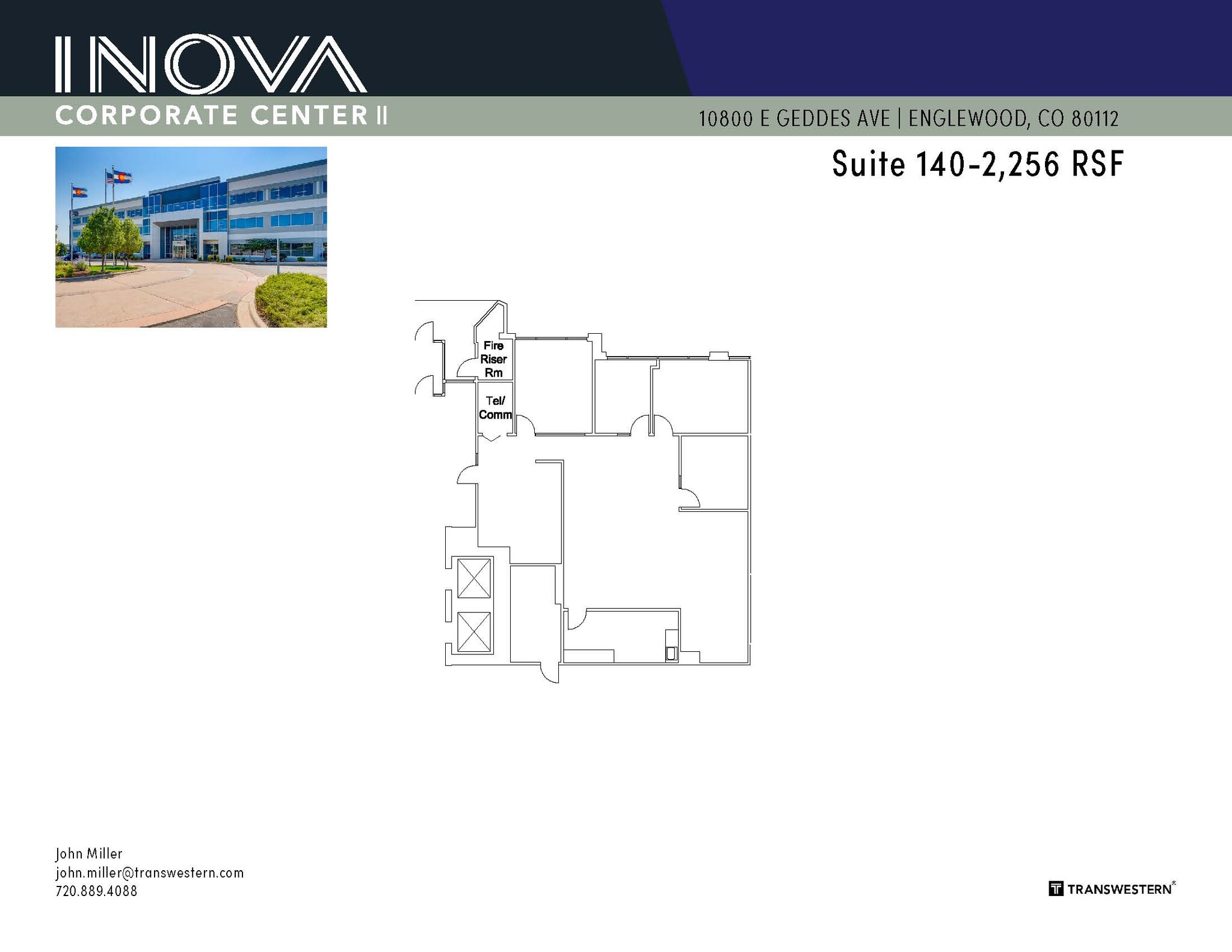 10700 E Geddes Ave, Englewood, CO for lease Floor Plan- Image 1 of 4