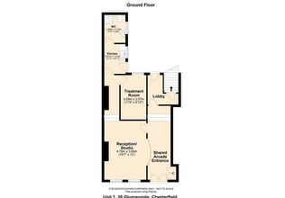 38 Glumangate, Chesterfield for lease Floor Plan- Image 1 of 1