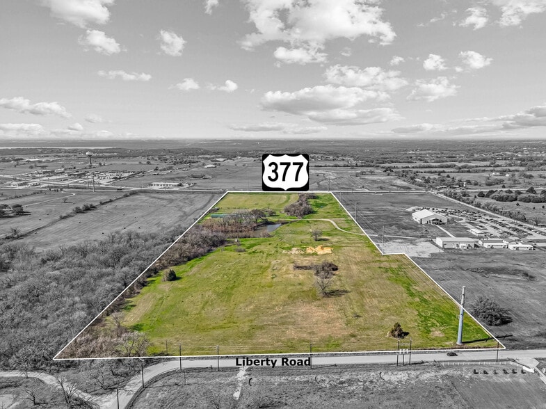 TBD Highway 377, Aubrey, TX for sale - Aerial - Image 3 of 18