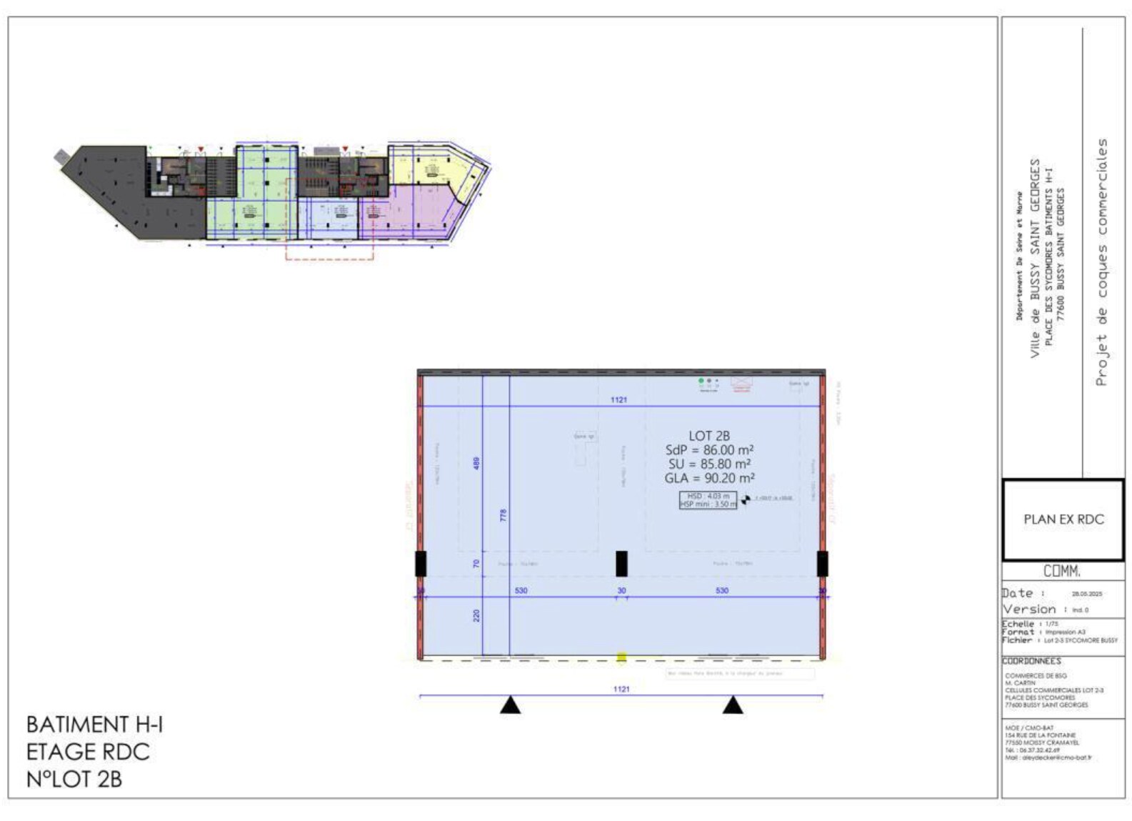 Retail in Bussy-Saint-Georges for lease Interior Photo- Image 1 of 1