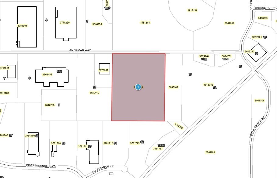 2550 American Way, Groveland, FL à louer - Plan cadastral - Image 2 de 7