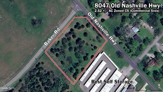 More details for 8047 Old Nashville Hwy, Murfreesboro, TN - Land for Sale