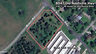 Plus de détails pour 8047 Old Nashville Hwy, Murfreesboro, TN - Terrain à vendre