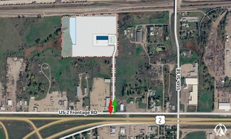 Plus de détails pour US-2 Frontage Road, Minot, ND - Terrain à louer
