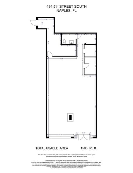 465-494 5th Ave, Naples, FL for lease - Floor Plan - Image 2 of 3