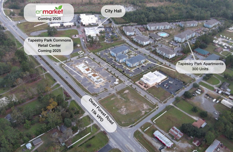 1418-1420 Dean Forest Road, Savannah, GA à vendre - Photo du bâtiment - Image 2 de 8