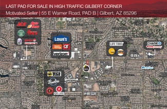 More details for 55 E Warner Rd, Gilbert, AZ - Land for Sale