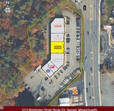 1810 Washington St, Hanover, MA à louer Plan de site- Image 1 de 1