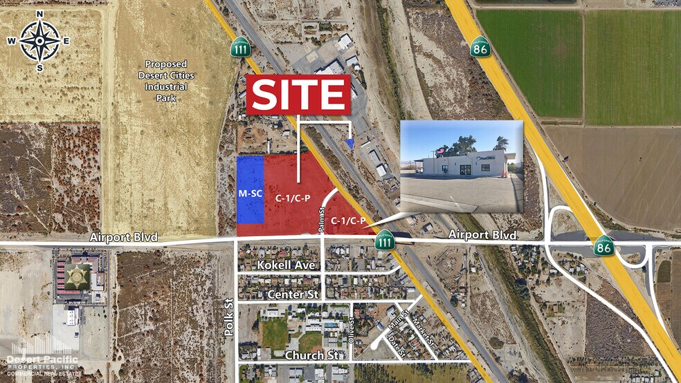 87200 Airport Blvd, Thermal, CA à vendre - Photo du bâtiment - Image 2 de 5