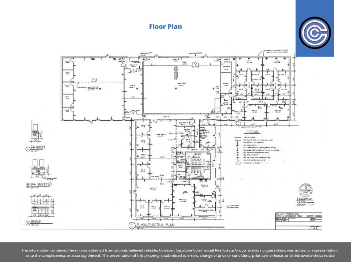 4215 N Beltwood Pky, Dallas, TX à louer Plan d’étage- Image 1 de 1