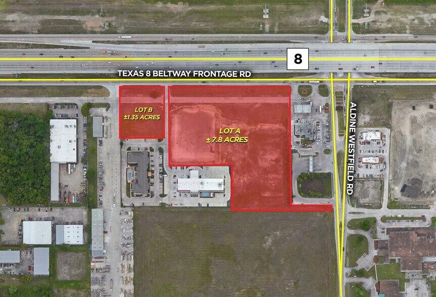 North Sam Houston Parkway Land Portfolio portefeuille de 2 propriétés à vendre sur LoopNet.ca - Photo du bâtiment - Image 1 de 1