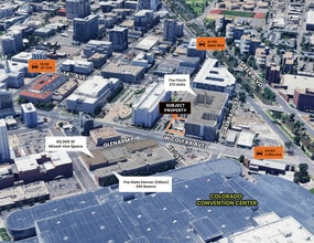 606 W Colfax Ave, Denver, CO - AERIAL map view - Image1