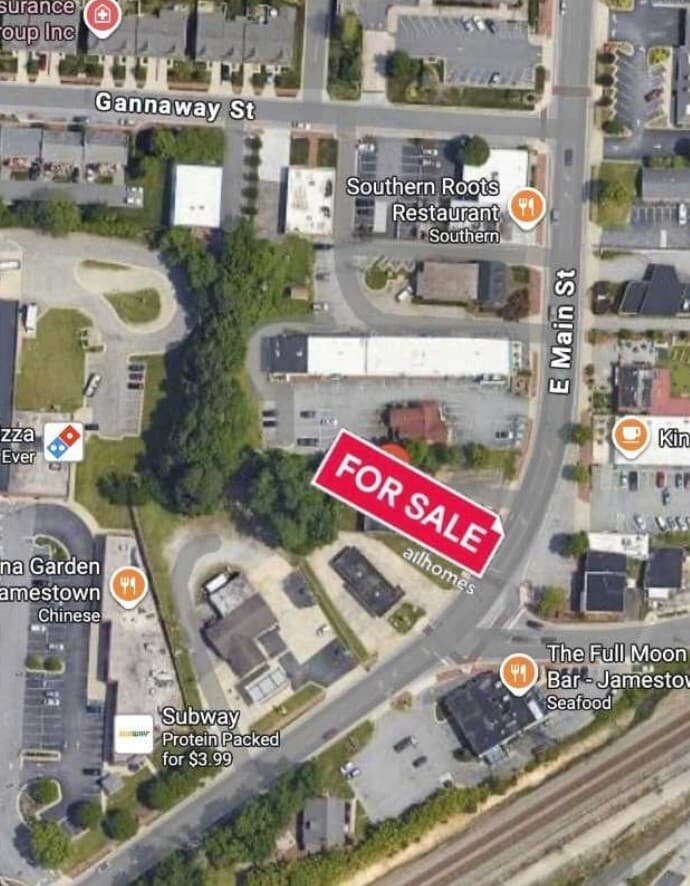 109 E Main St, Jamestown, NC for sale Aerial- Image 1 of 4