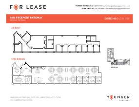 8615 Freeport Pky, Irving, TX à louer Plan d  tage- Image 1 de 2