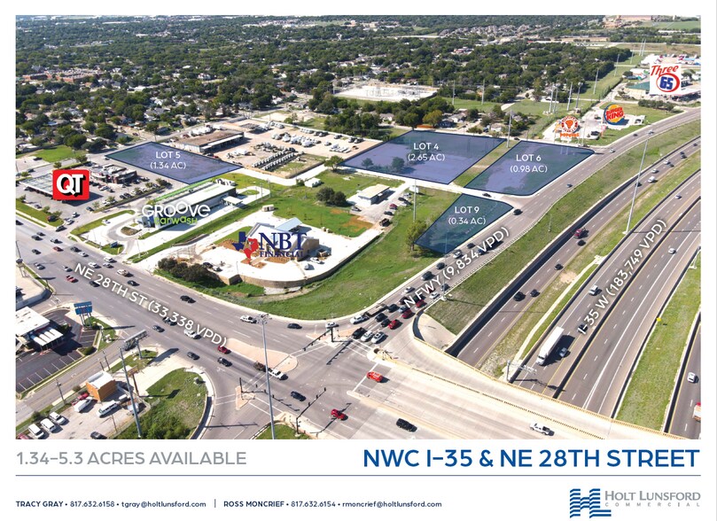 NWQ I35 W and NW 28th St, Fort Worth, TX à vendre - Photo du bâtiment - Image 1 de 4