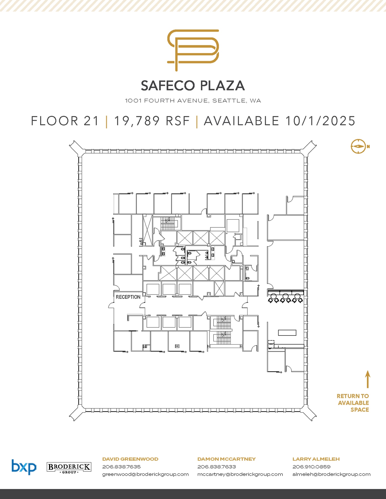 1001 4th Ave, Seattle, WA for lease Floor Plan- Image 1 of 1