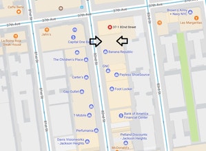 3701-3712 82nd St, Jackson Heights, NY - AERIAL  map view