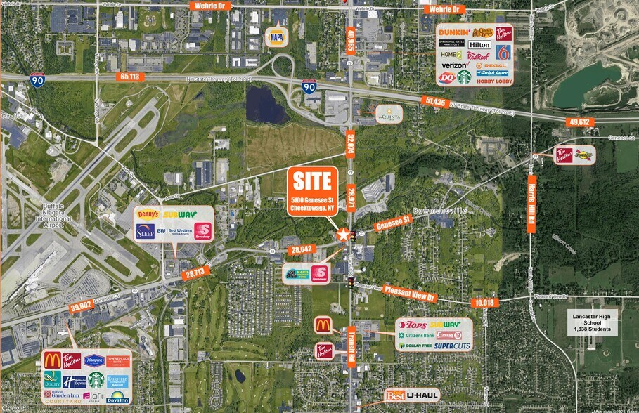 5100 Genesee St, Cheektowaga, NY à vendre - Photo du bâtiment - Image 3 de 5