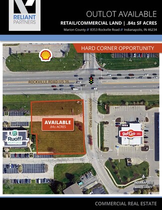 Plus de détails pour 8353 Rockville Rd, Indianapolis, IN - Terrain à vendre