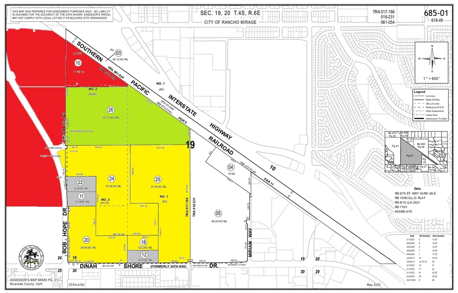 Desert Rose portfolio of 4 properties for sale on LoopNet.ca - Plat Map - Image 3 of 13