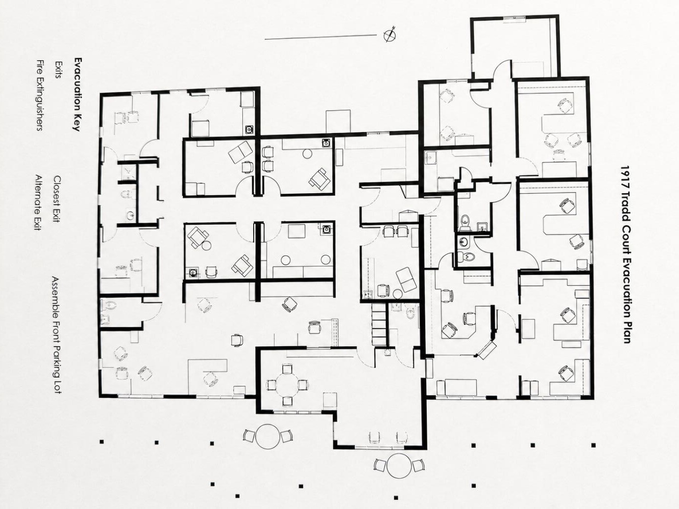 1915-1917 Tradd Ct, Wilmington, NC for lease Floor Plan- Image 1 of 1