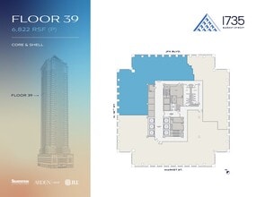 1735 Market St, Philadelphia, PA for lease Site Plan- Image 1 of 1