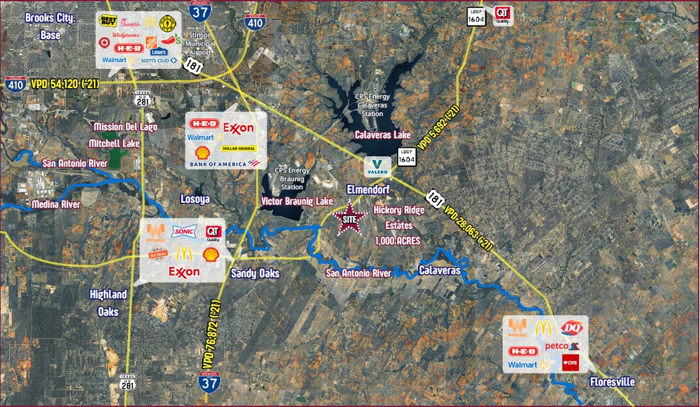 SE Loop 1604 & Schultz Rd, Elmendorf, TX à vendre - Photo du bâtiment - Image 3 de 4