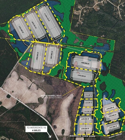 Warnell Farm Rd, Black Creek, GA for sale - Building Photo - Image 2 of 2