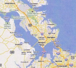 703 Thimble Shoals Blvd, Newport News, VA - Aerial  map view - Image1