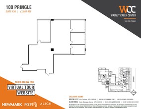 100 Pringle Ave, Walnut Creek, CA for lease Floor Plan- Image 1 of 1