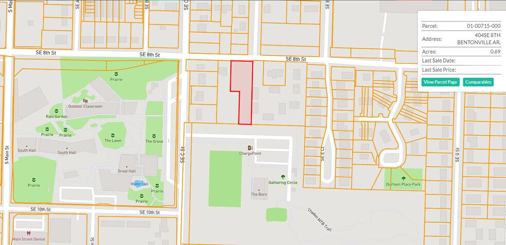 402 SE 8th St, Bentonville, AR à vendre - Photo du bâtiment - Image 3 de 41