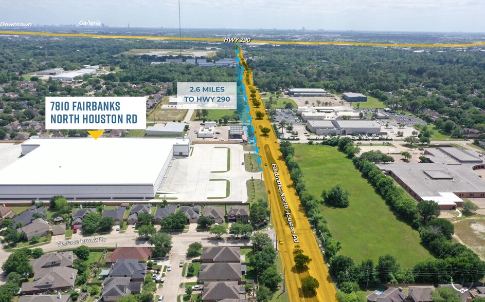 Fairbanks North Houston Rd, Houston, TX for lease - Aerial - Image 3 of 3