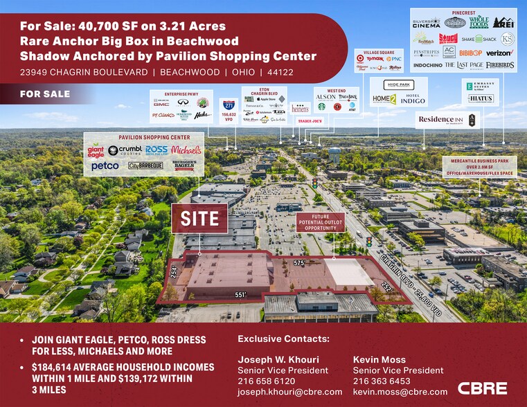 23949 Chagrin Blvd, Beachwood, OH à vendre - Photo du bâtiment - Image 1 de 11