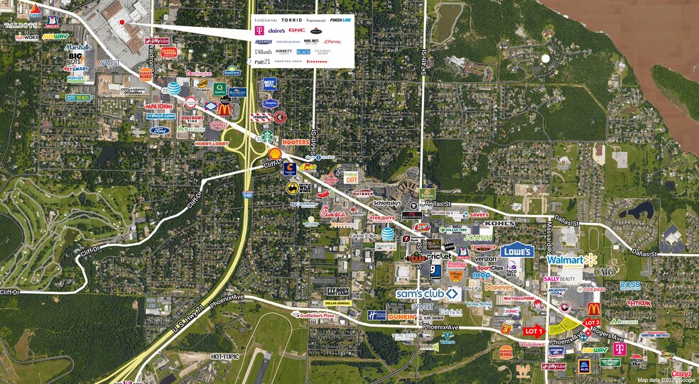 Massard Rd. & Rogers Ave., Fort Smith, AR à vendre - Photo du bâtiment - Image 3 de 3