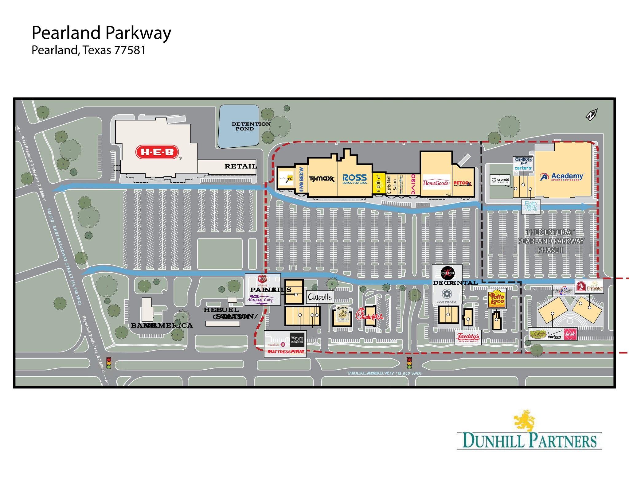 Pearland Pky & FM-518, Pearland, TX for lease Site Plan- Image 1 of 1