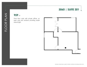 3060-3080 Ogden Ave, Lisle, IL à louer Plan d  tage- Image 1 de 1