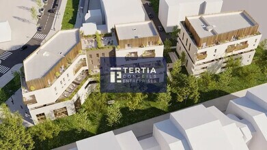 Montpellier - Aérien Vue de la carte