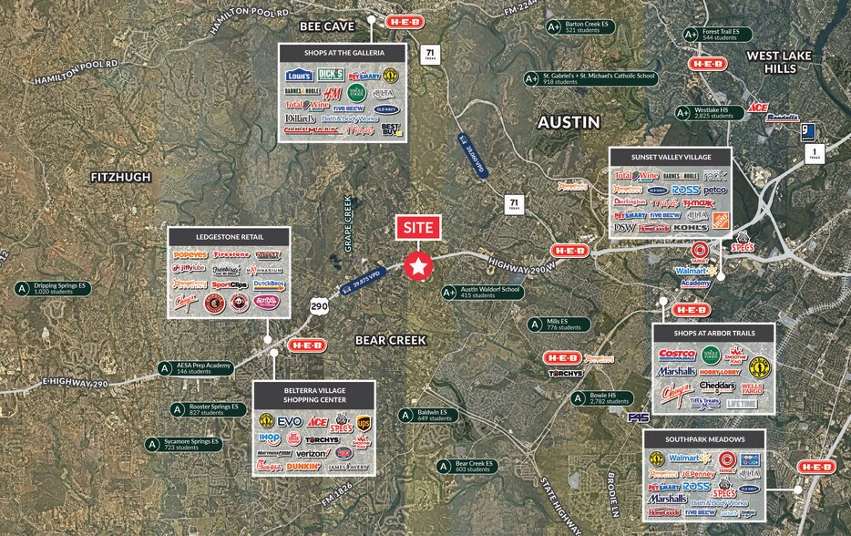 9201 W Hwy 290, Austin, TX à vendre - Aérien - Image 2 de 2