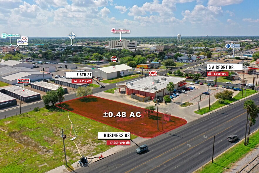 1602 US 83, Weslaco, TX for sale - Aerial - Image 2 of 7
