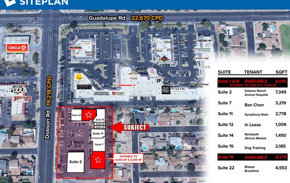 2909-2917 S Dobson Rd, Mesa, AZ à louer - Photo du bâtiment - Image 2 de 31