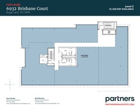 6932 Brisbane ct, Sugar Land, TX for lease Floor Plan- Image 1 of 2