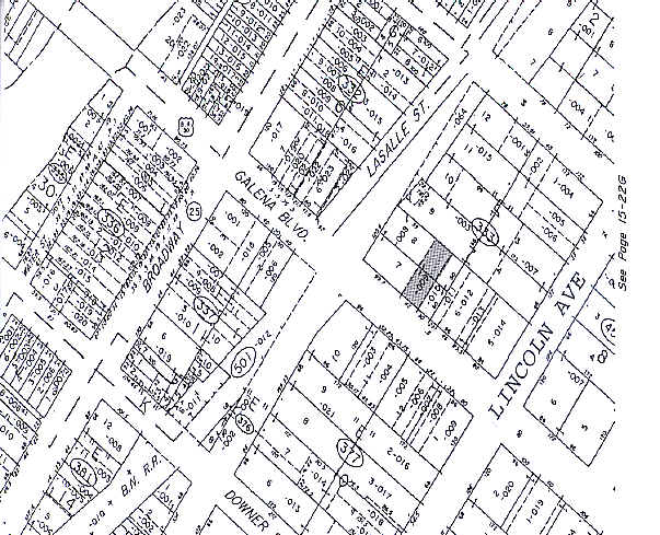 210 E Galena Ave, Aurora, IL for lease - Plat Map - Image 2 of 34